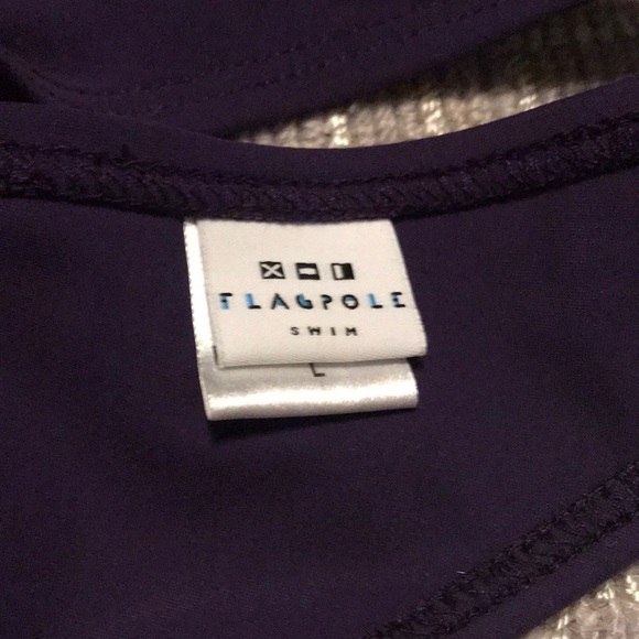 Flagpole Swim two-piece colorblock bikini swimsuit - Picture 3 of 4